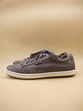 Taos Freedom Leather Brown Sneakers Shoes Women's Size 8.5